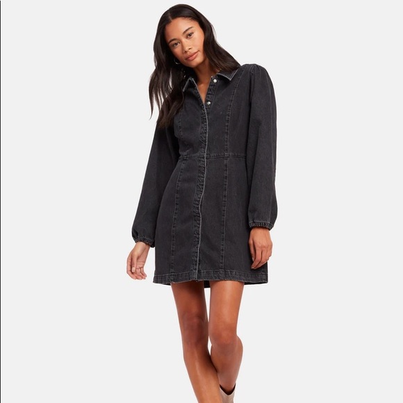 Free People Dresses & Skirts - Free People Mia Denim Dress